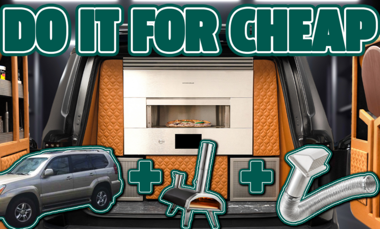 Make your own pizza-cooking Lexus Monogram GX for under $5,000