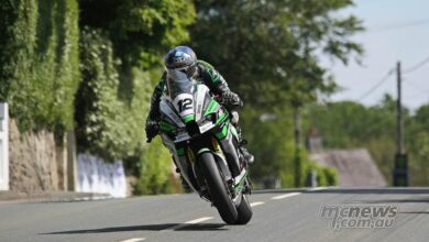 David Johnson about the accident and where he came from after escaping the TT early