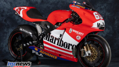 An exclusive look behind the livery of the Ducati Desmosedici GP3