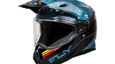 Fly Racing Trekker Conceal Adventure Motorcycle Helmet