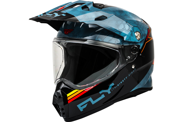 Fly Racing Trekker Conceal Adventure Motorcycle Helmet