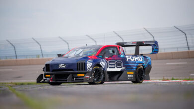 The Ford F-150 Lightning SuperTruck is a wild EV racing truck made for Pikes Peak