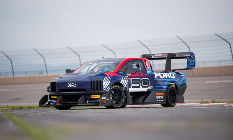 The Ford F-150 Lightning SuperTruck is a wild EV racing truck made for Pikes Peak