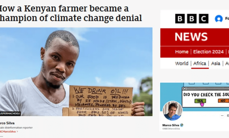 BBC worried about climate skepticism among Kenyan farmers - Are you excited about it?