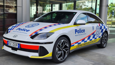 Another electric vehicle employed by NSW Police