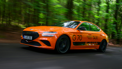Taxi!  Genesis currently offers high-speed passenger rides at the Nürburgring