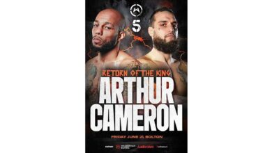 Lyndon Arthur vs Liam Cameron full fight video poster 2024-06-21