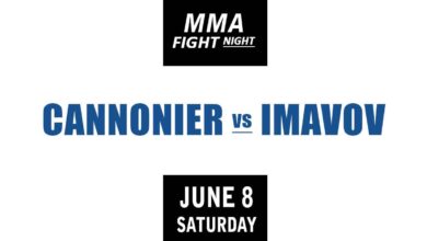 Jared Cannonier vs Nassourdine Imavov full fight video UFC on ESPN 57 poster by ATBF