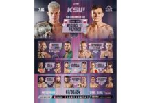 Philip De Fries vs Augusto Sakai full fight video KSW 95 poster