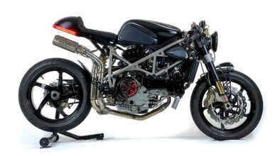 Speed ​​reading: A Ducati 996 cafe racer built in the garage and beyond