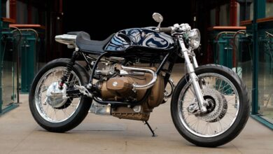 Midnight Racer: A custom 1979 BMW R80 from Foundry Motorcycle