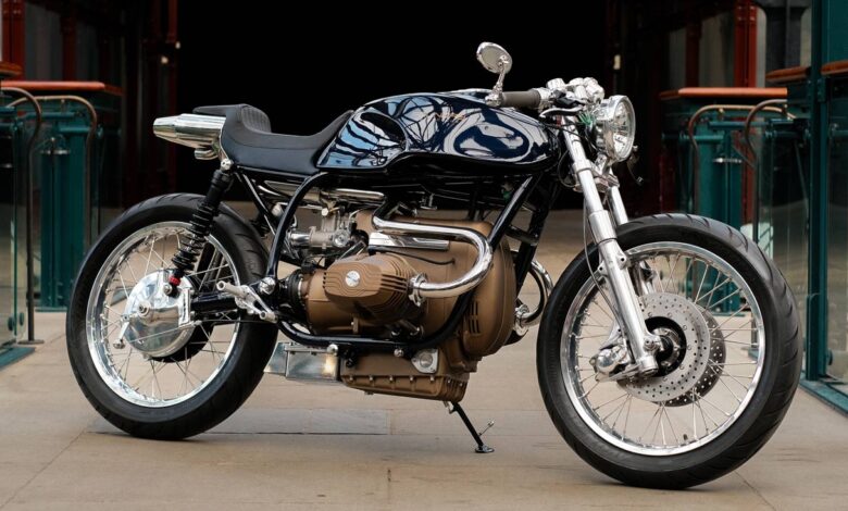 Midnight Racer: A custom 1979 BMW R80 from Foundry Motorcycle