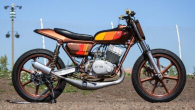 More Root Beer please: DubStyle's Yamaha RD400 street racer