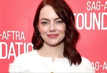 See Emma Stone's white dress outfit