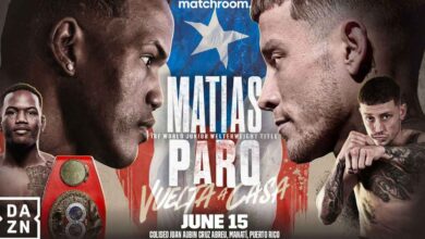 Subriel Matias vs Liam Paro full fight video poster 2024-06-15