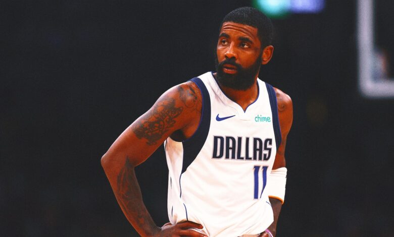Entering key Game 3, Kyrie Irving has not yet appeared for the Mavericks