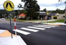 Is it illegal to stop in a pedestrian or children's path?