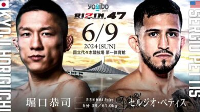 Sergio Pettis vs Kyoji Horiguchi 2 full fight video RIZIN 47 poster