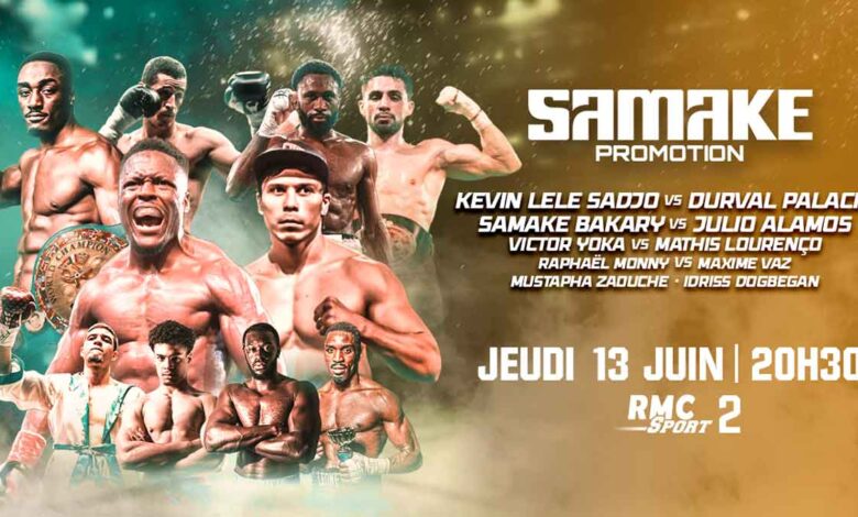 Kevin Lele Sadjo vs Durval Elias Palacio full fight video poster 2024-06-13