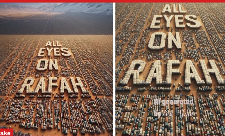 'All eyes on Rafah' is the most viral AI meme on Instagram.  2 artists are claiming credit.  : NPR