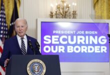 The ACLU is suing over Biden's new executive actions at the border : NPR