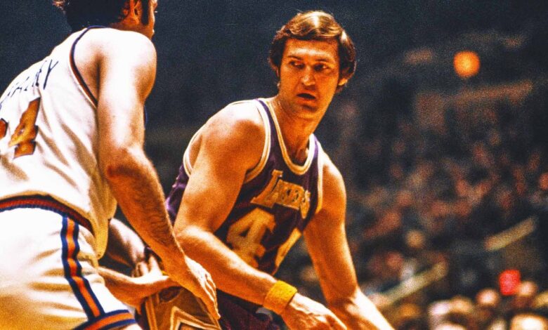 Jerry West, NBA icon also known as 'The Logo', dies at 86
