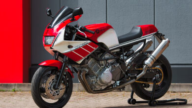 Yamaha TRX850 restomod by HB-Custom