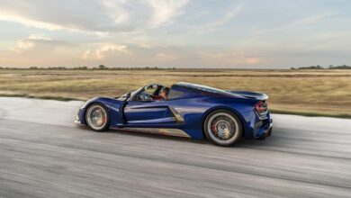 Hennessey test driver crashes Venom F5 at 250 mph on NASA runway, escapes unscathed
