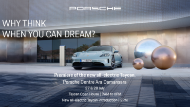 Discover the new Porsche Taycan at Porsche Centre Ara Damansara this weekend, July 27-28!