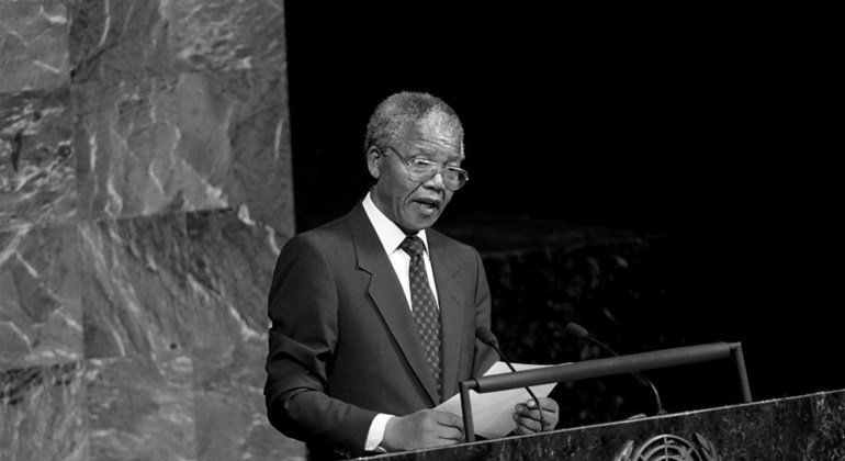 Stories from the United Nations Archives: Meet South Africa's First Black President