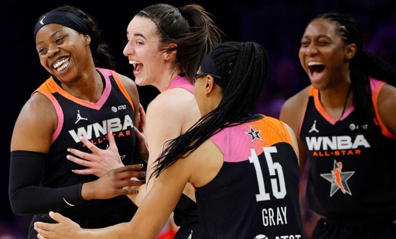 WNBA All-Star Game: Arike does it again, Clark and Reese help