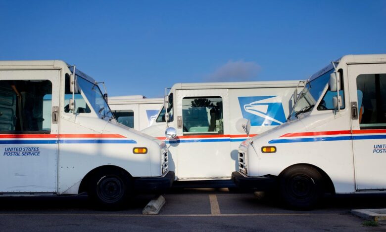 Postal workers show how much work it takes to deliver mail to your door