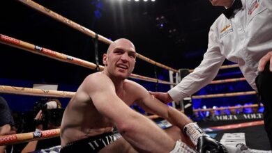 Juergen Uldedaj knocked out Steven Ward in the fifth round
