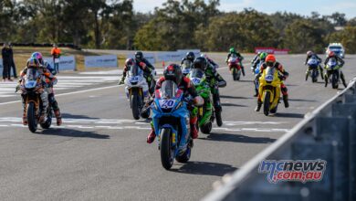 Supersport race one and race two reports from Morgan Park ASBK