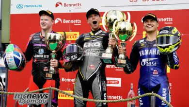 Recapping all the wet and wild Saturday BSB action from Snetterton