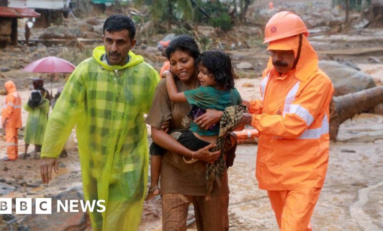 Massive landslide kills 45, dozens trapped in Kerala