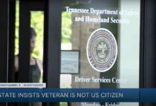 Tennessee Department of Motor Vehicles Tells 77-Year-Old Navy Veteran He Is Not an American and Immediately Revokes His Driver's License