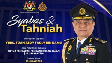 Aedy Fadly Ramli appointed JPJ D-G effective July 23