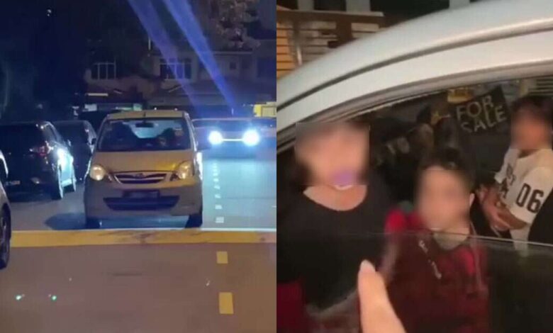 Police question father of 12-year-old boy seen in viral video driving his younger siblings in Perodua Viva