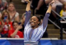 Simone Biles reacts to 2024 Olympics team formation