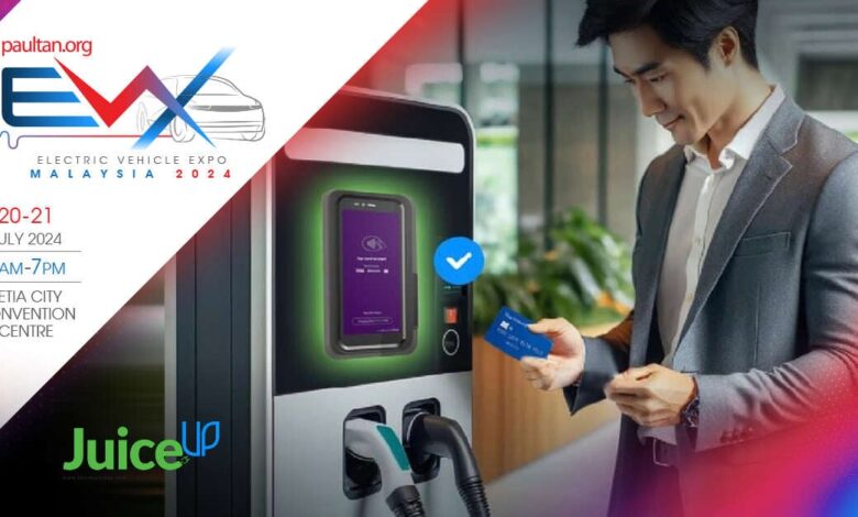 EVx 2024: Charge your EV with JuiceUP - pay at charging points across different CPOs with your card
