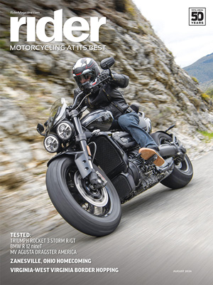 Rider Magazine August 2024