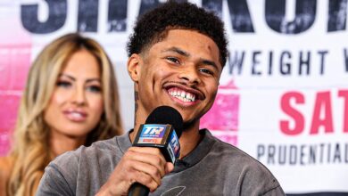 Shakur Stevenson is in the store and needs to impress.