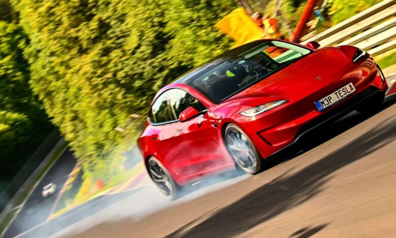 Tesla Model 3 Performance Highland can run 1 lap continuously at Nurburgring