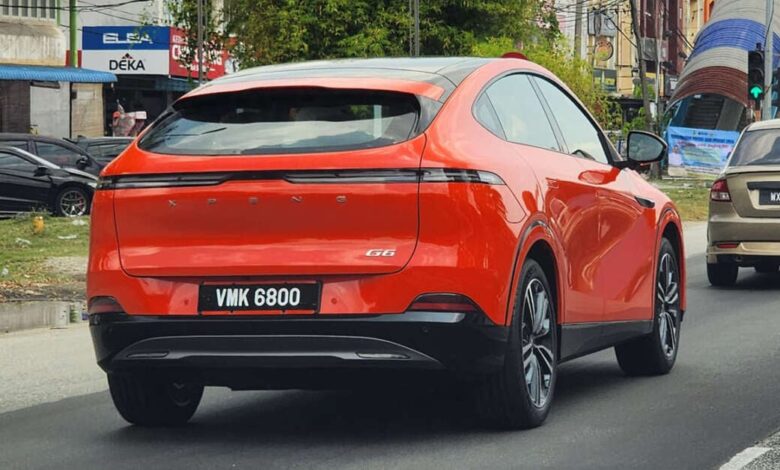 Xpeng G6 spotted in Malaysia – Tesla Model Y rival with up to 296 PS, 570 km WLTP range; launch soon?