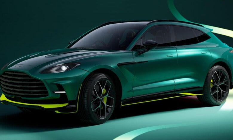 Aston Martin DBX AMR24 Edition: New look, no extra power for the F1-inspired model