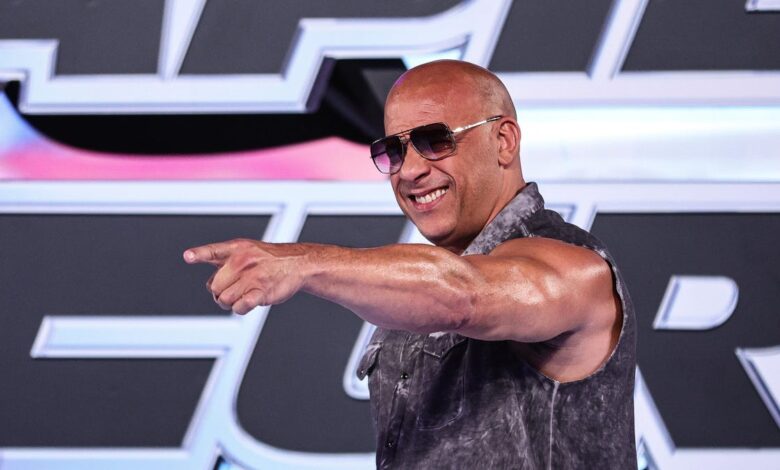 Vin Diesel shows off 3 familiar muscle cars during filming of 'Fast X Part 2' on Instagram