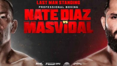 Nate Diaz vs Jorge Masvidal 2 full fight video poster 2024-07-06