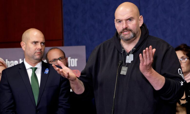 First Responder Video Released From Sen. Fetterman's High-Speed ​​Crash: 'He Was Flying'
