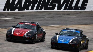 The Martinsville Exhibition Race for the Mazda MX-5 Cup is the coolest, most epic thing in racing